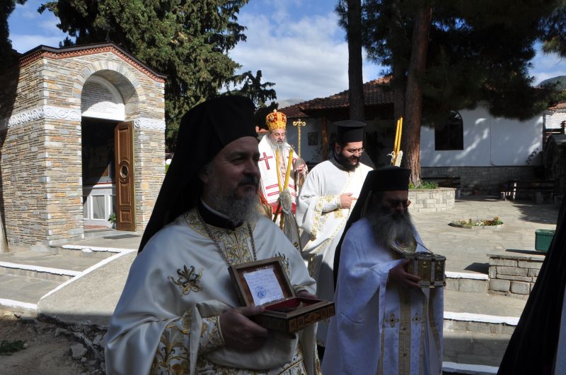 Ἡ Σύναξις τῆς Παναγίας Ἐλεούσης στήν Ἱερά Μονή Ἀναλήψεως Σίψας